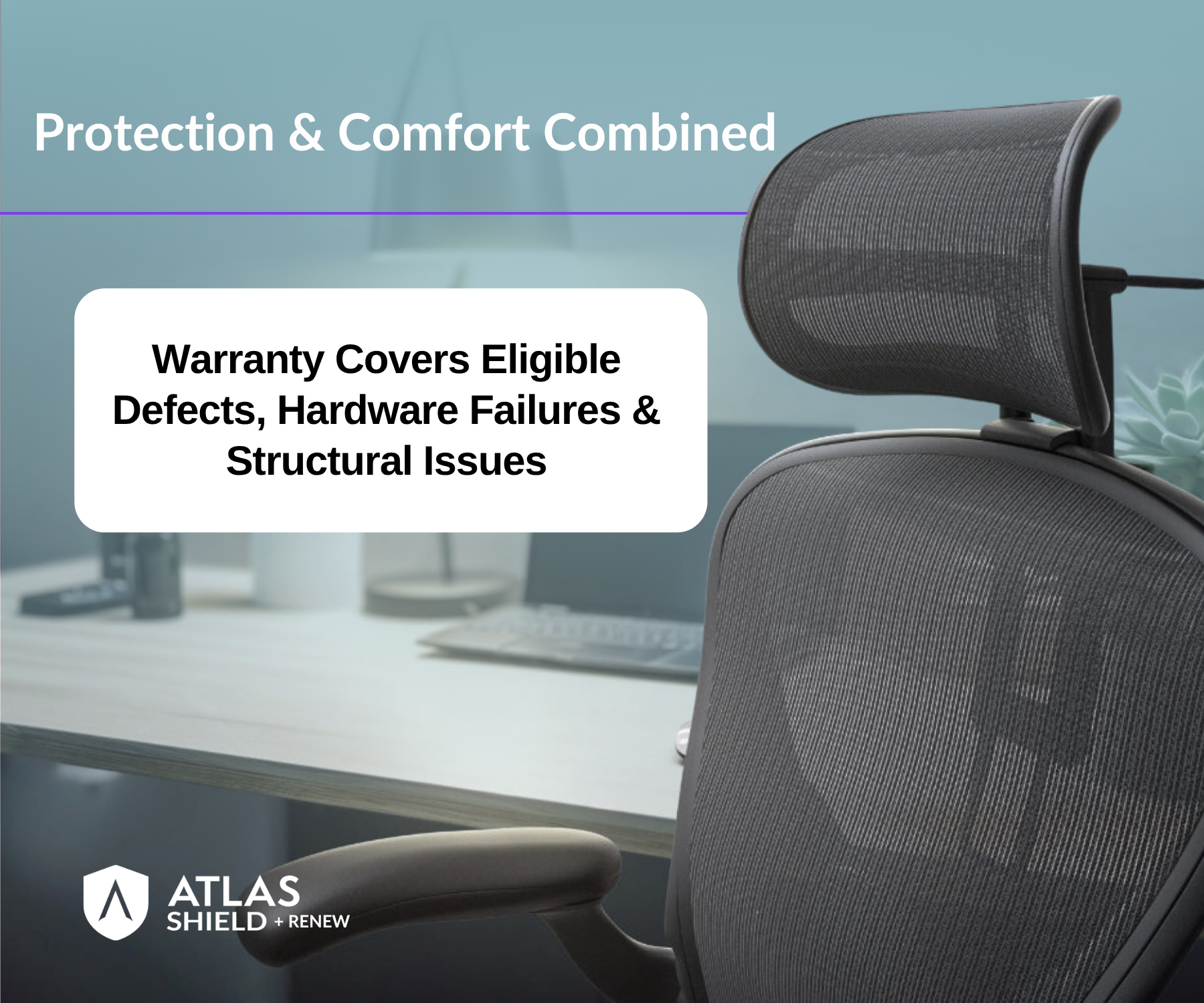 Atlas Shield + Renew Lifetime Warranty & Cushion Refresh